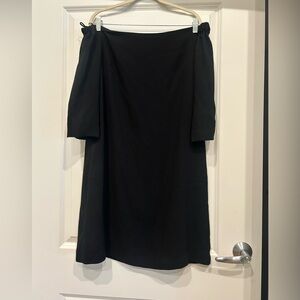 Aritzia Babaton Brightwell Dress Off the Shoulder NWT *missing belt* Large